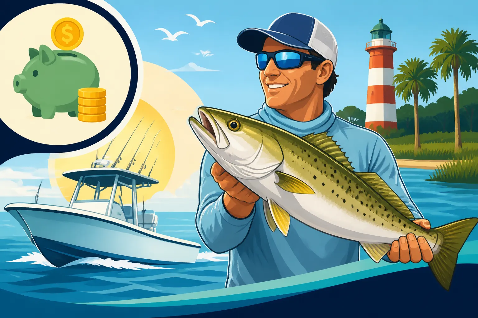 Hilton Head Full-Day Fishing Charter Cost