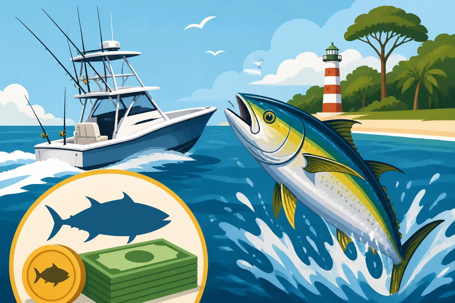 Hilton Head Offshore Fishing Charter Prices