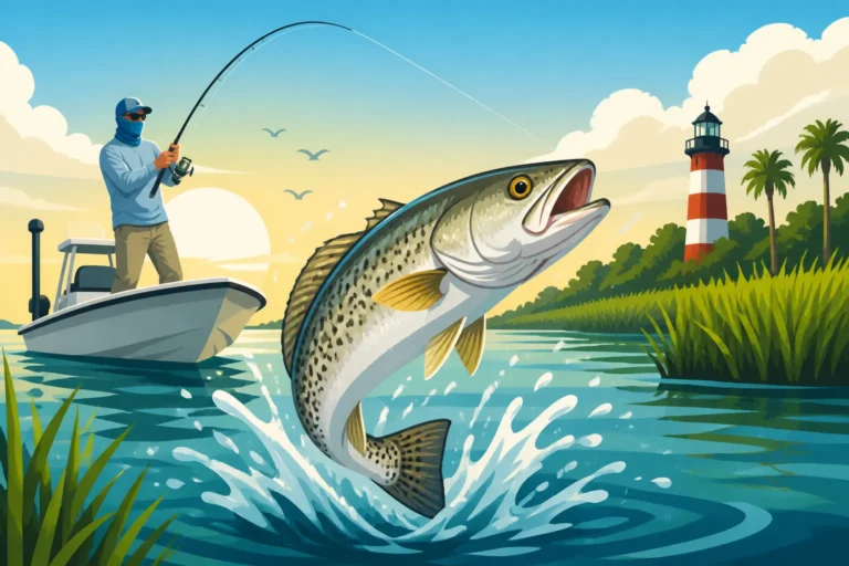 Hilton Head Speckled Trout Fishing Charters