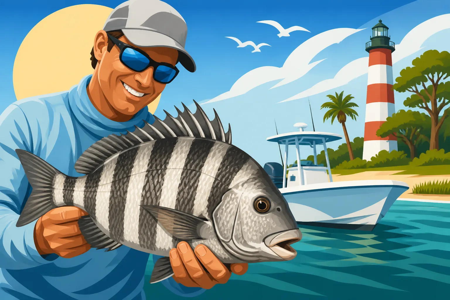 Hilton Head Sheepshead Fishing Charters