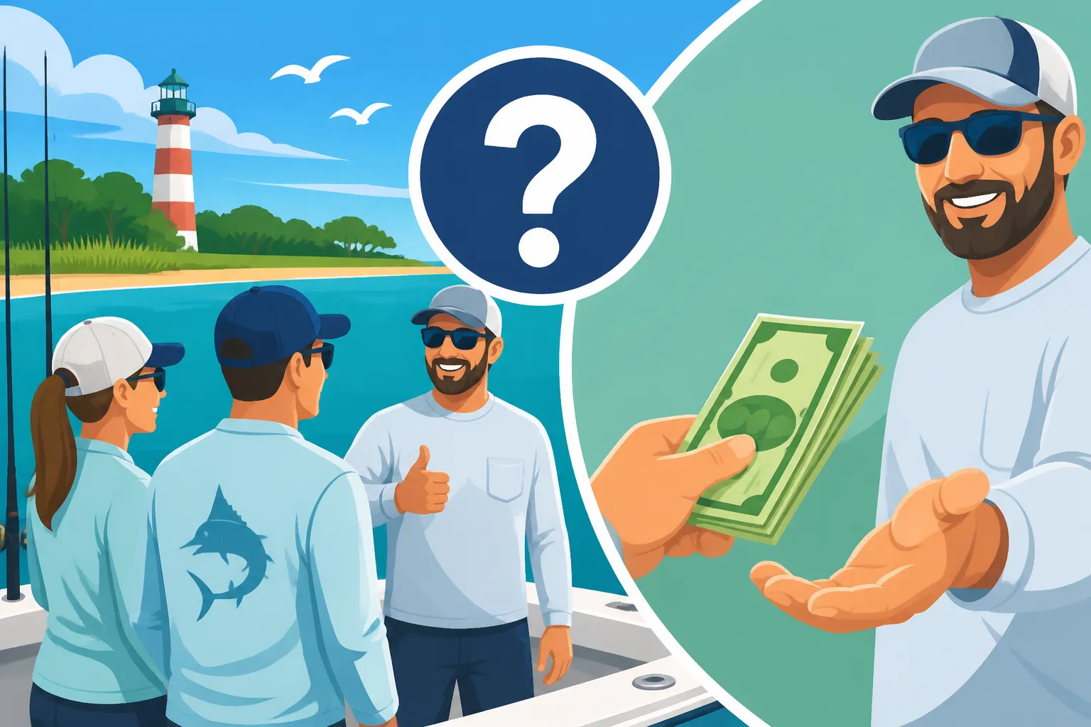 Is Tipping Required on a Hilton Head Fishing Charter?