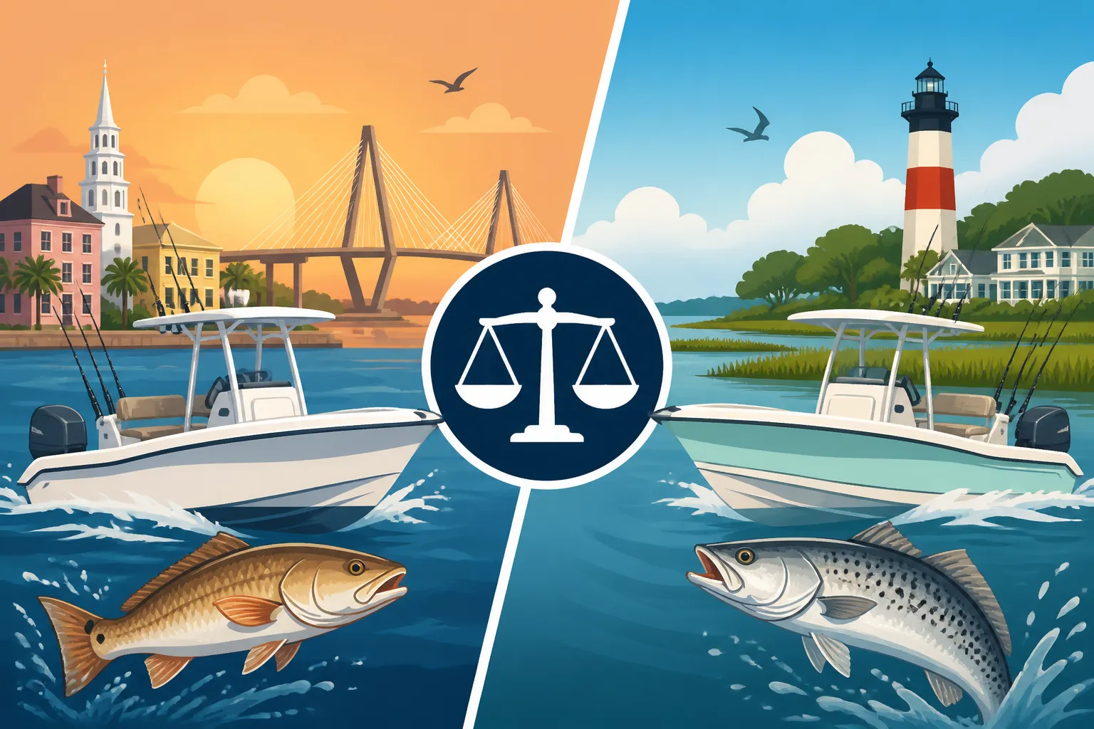 Charleston vs Hilton Head Fishing Charter Prices