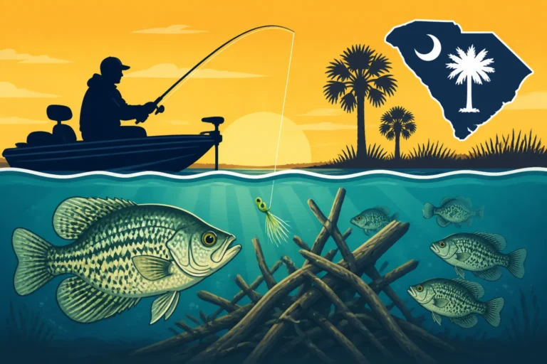 How to Fish for Crappie Around Brush Piles
