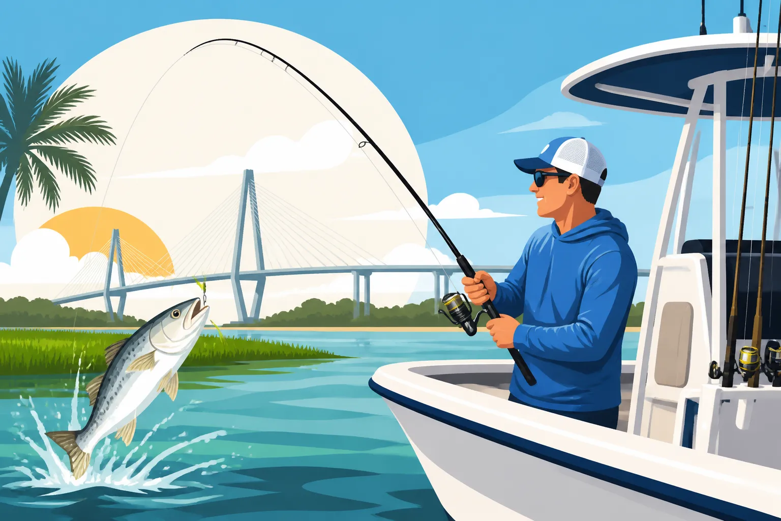 Mount Pleasant Inshore Fishing Charter Cost