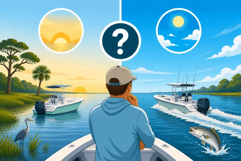 Is a Half-Day or Full-Day Hilton Head Charter Better for Beginners?