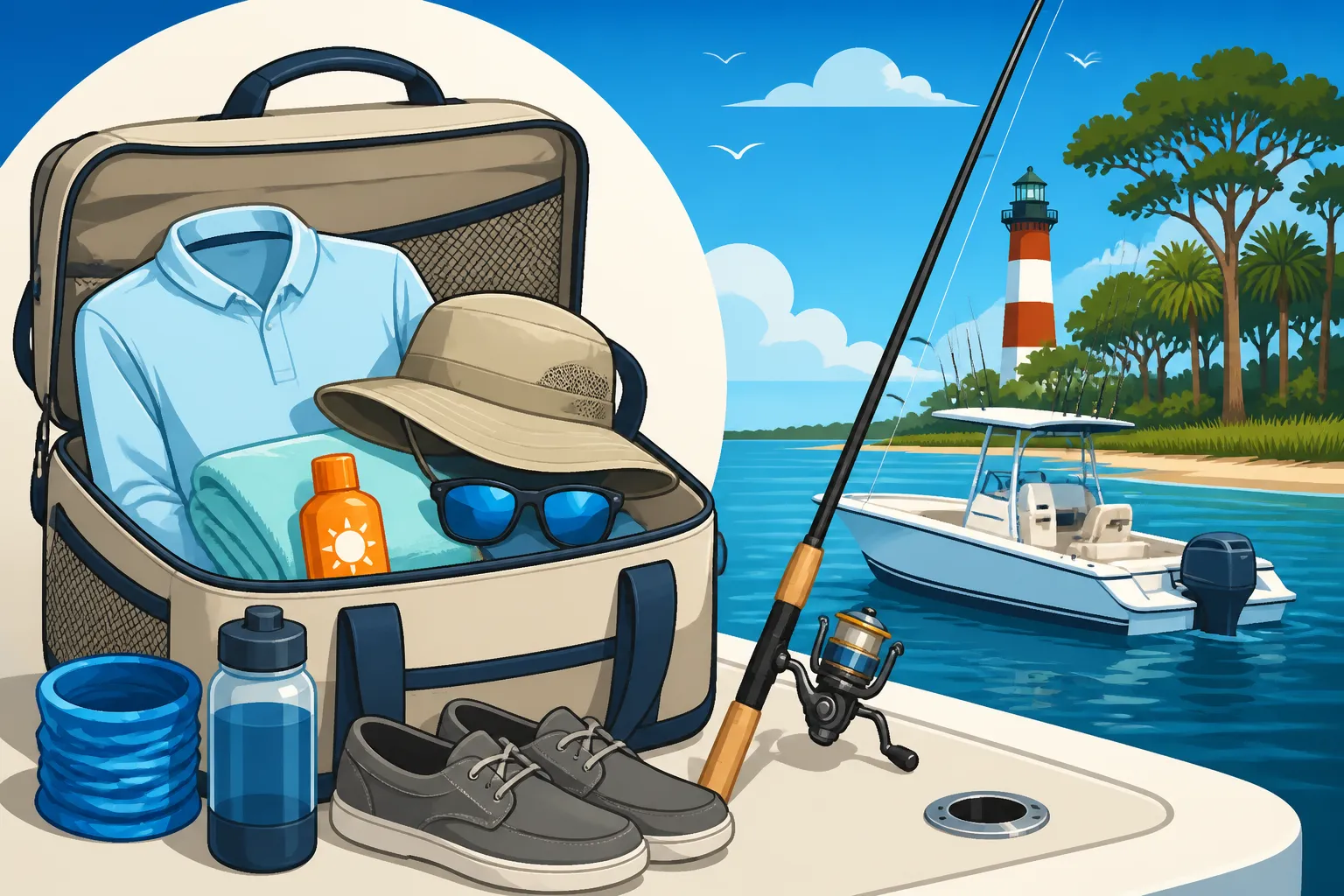 What to Pack for a Hilton Head Charter Fishing Trip