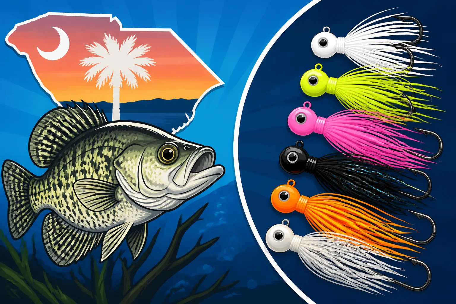 Best Jig Colors for Crappie Fishing