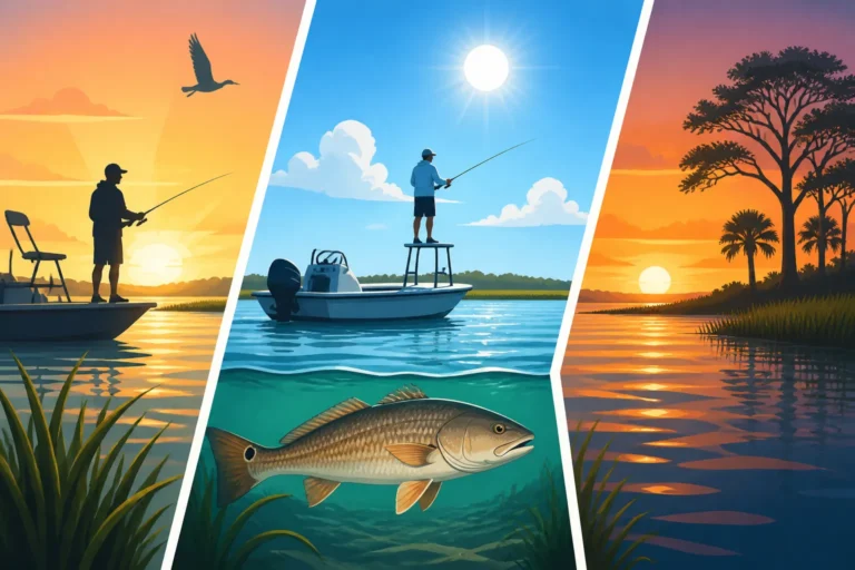 Best Time of Day for Inshore Fishing on Hilton Head