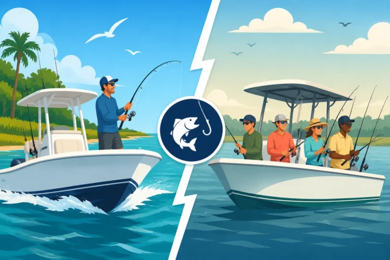 Private Charter vs Shared Boat Fishing on Hilton Head