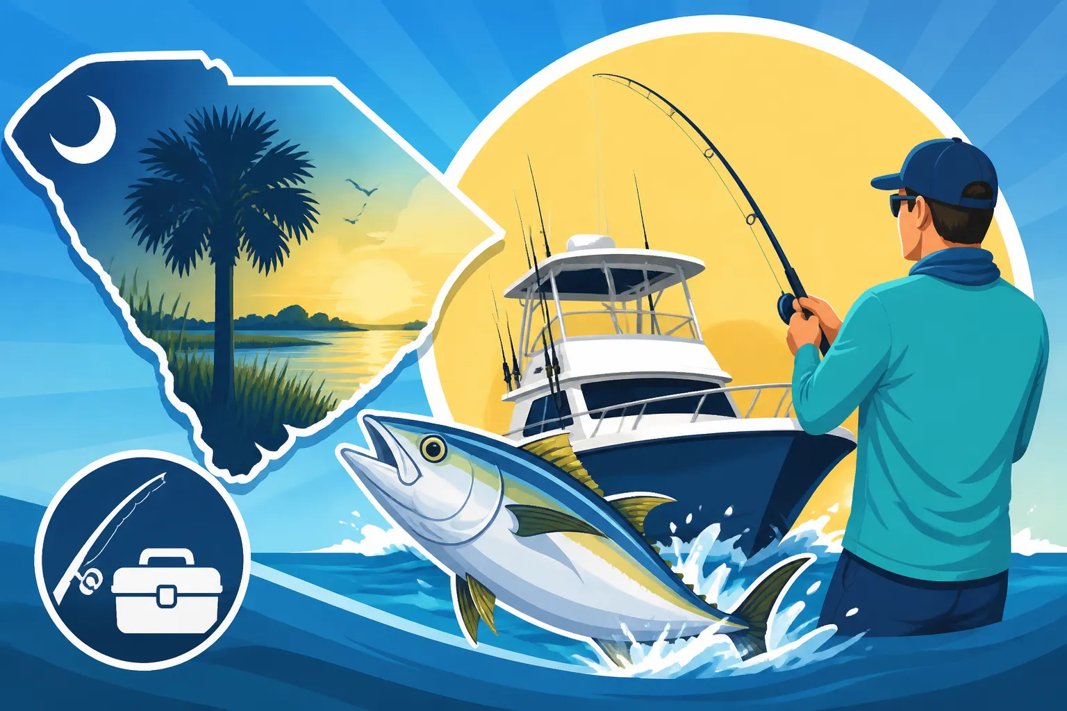 South Carolina Full-Day Charter Fishing Cost