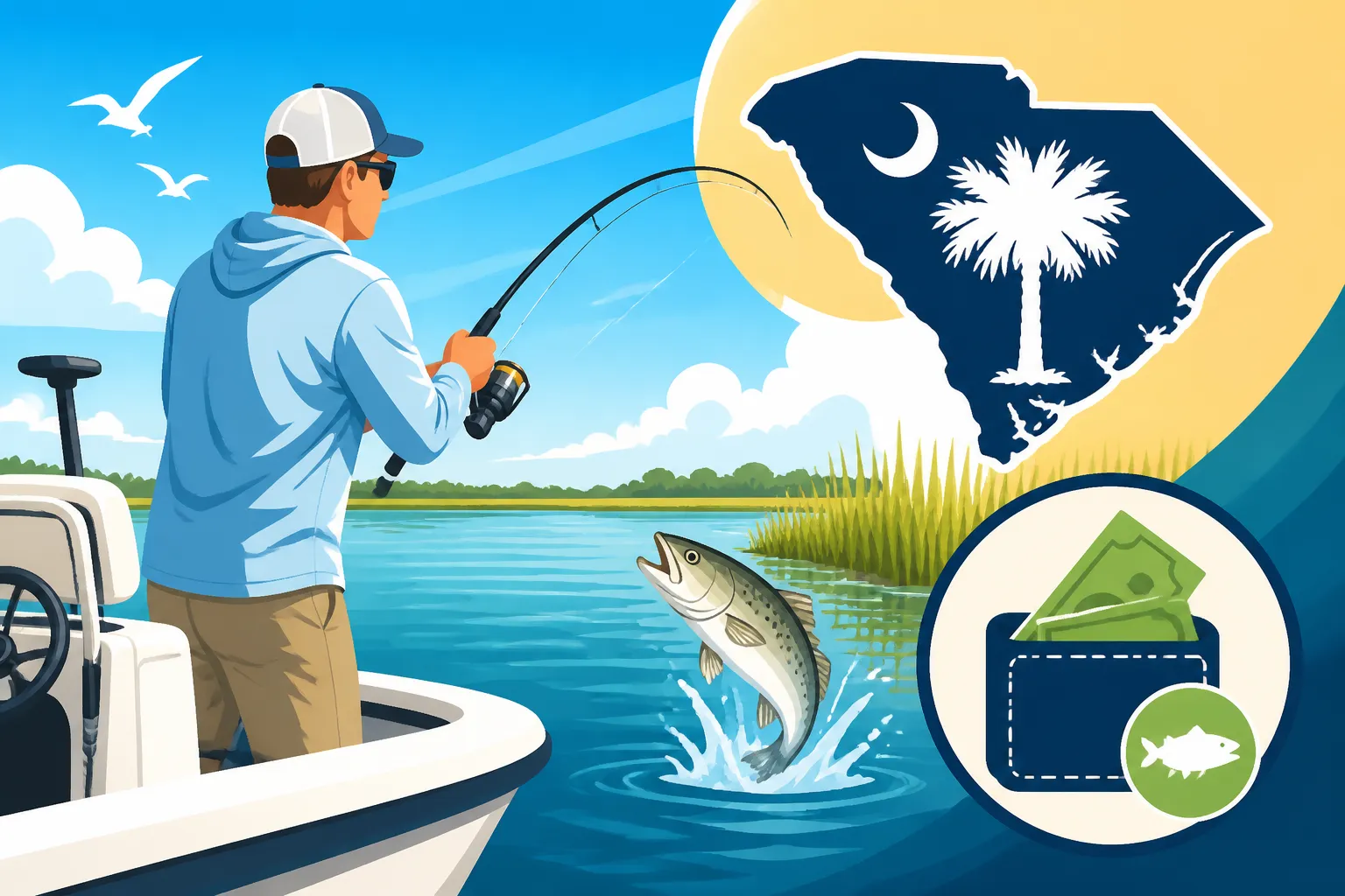 South Carolina Inshore Charter Fishing Trip Cost