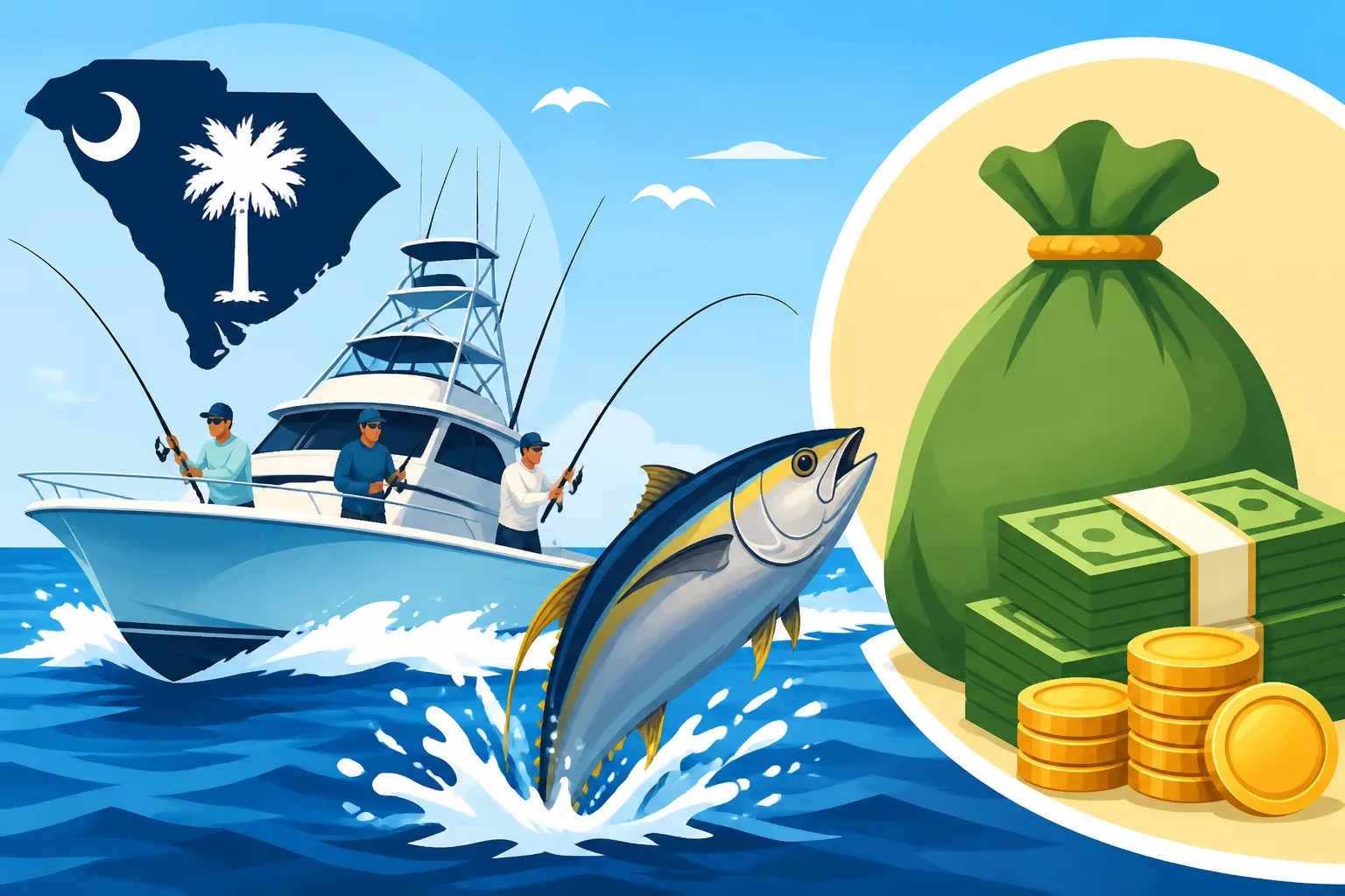 South Carolina Offshore Charter Fishing Trip Cost