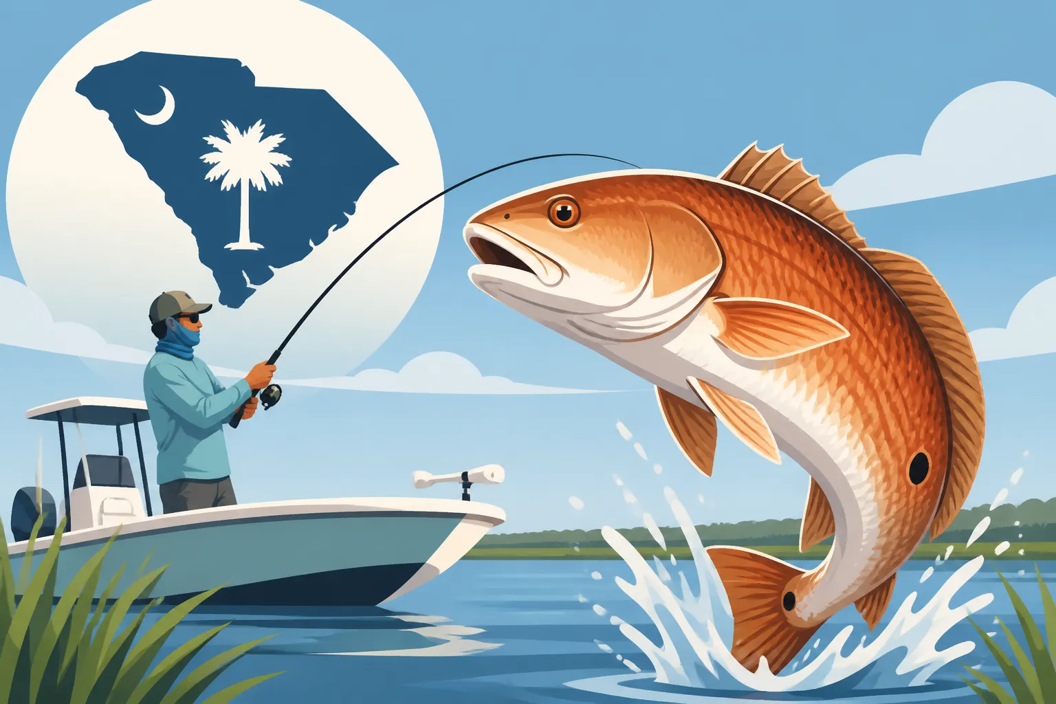 Booking a South Carolina Redfish Fishing Charter