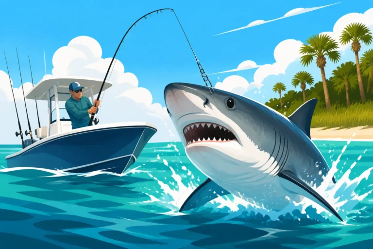 Summer Shark Fishing Charters in South Carolina