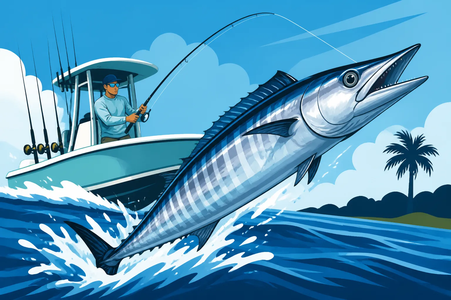 South Carolina Wahoo Charter Fishing Trips