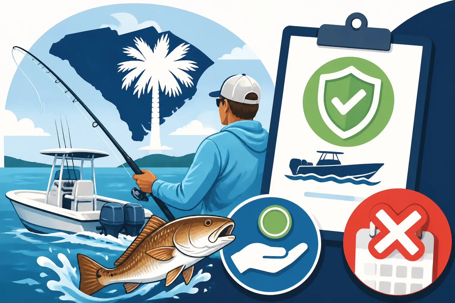 South Carolina Charter Fishing Deposit and Cancellation Policy