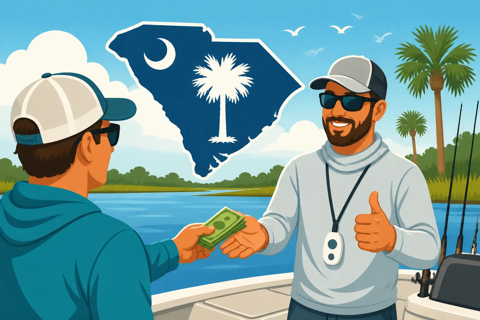 How Much to Tip Your South Carolina Fishing Guide