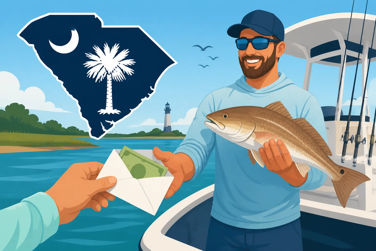 South Carolina Charter Fishing Gratuity Explained