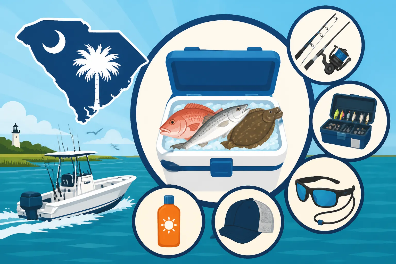 What's Included in a South Carolina Charter Fishing Package