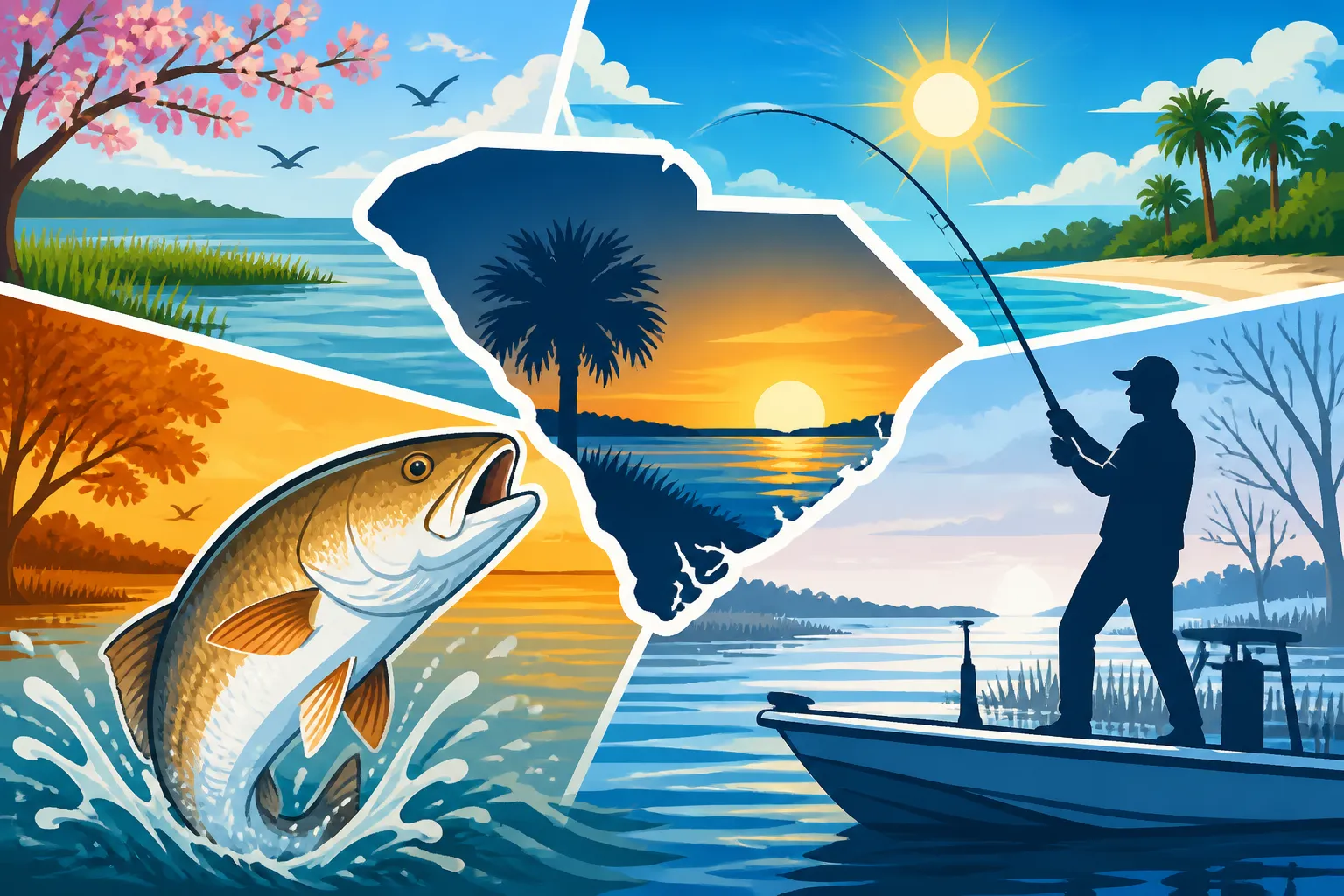Best Time of Year to Fish South Carolina's Coast