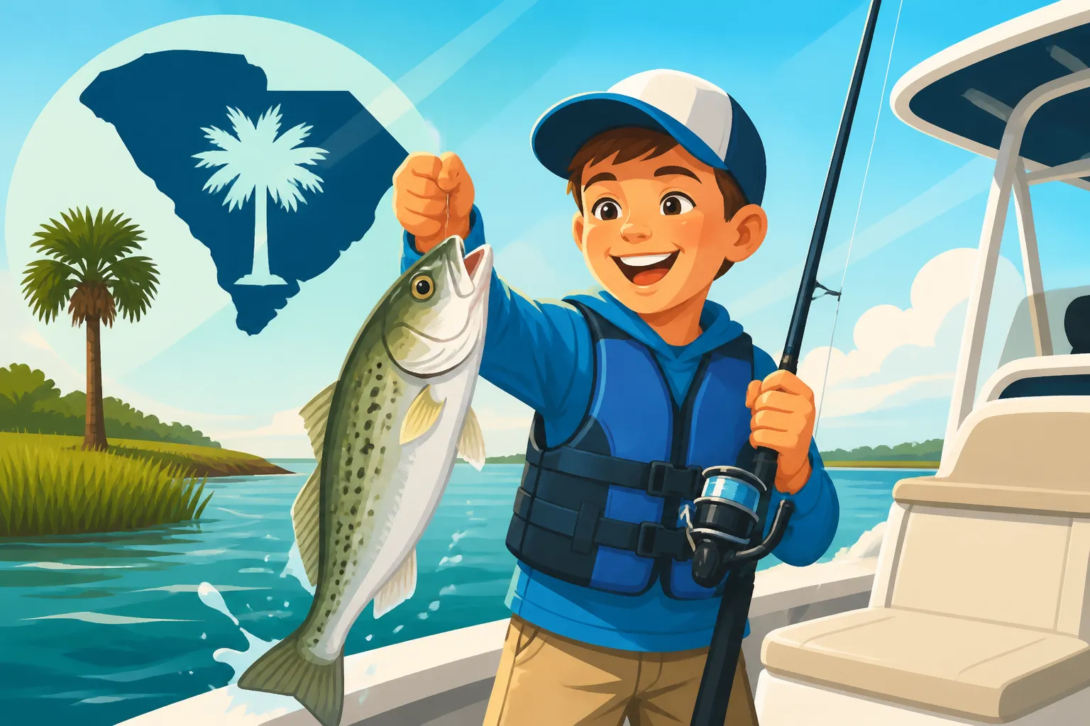 South Carolina Charters That Welcome Young Anglers