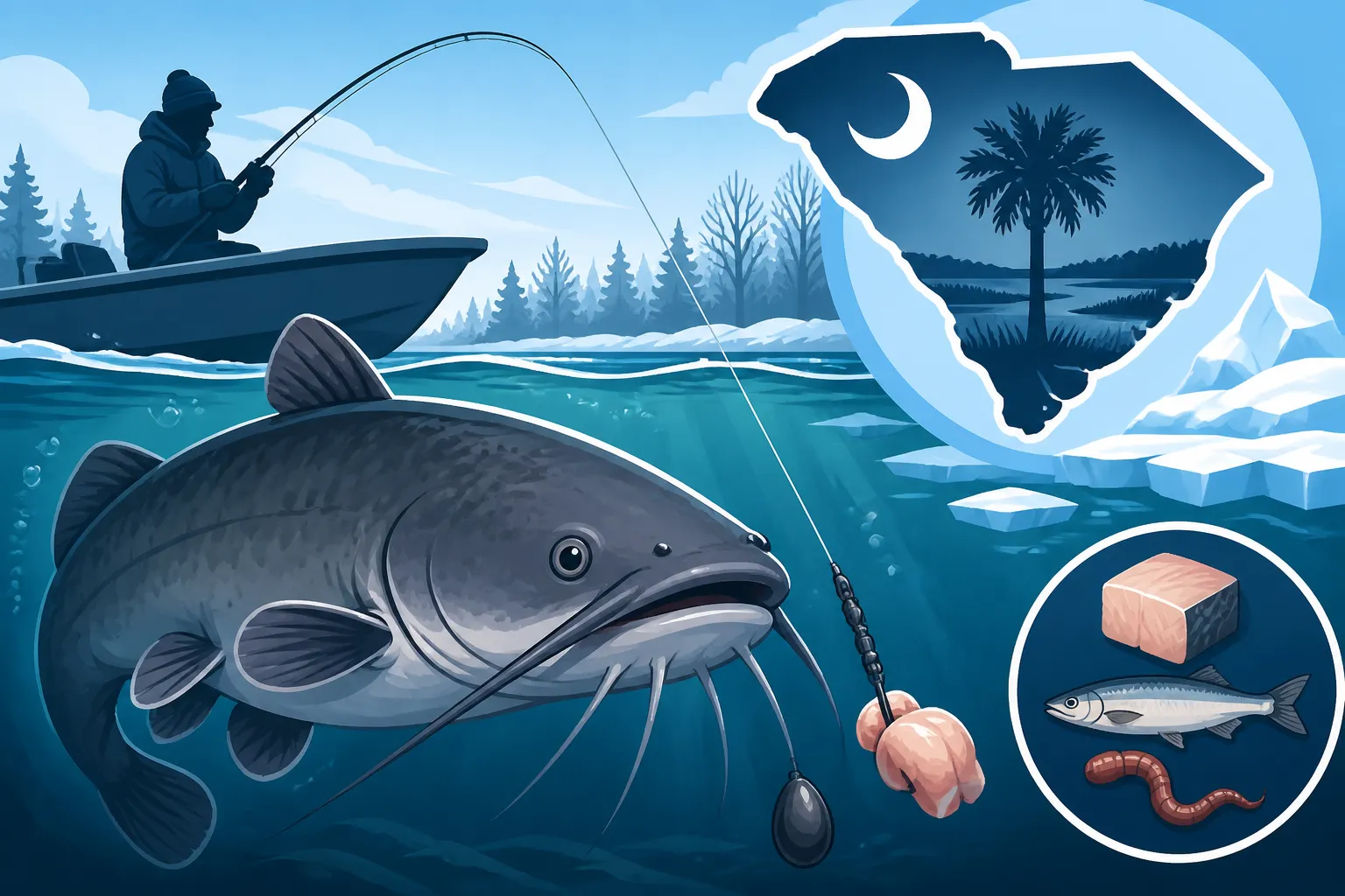 Catfish Fishing Techniques for Cold Water