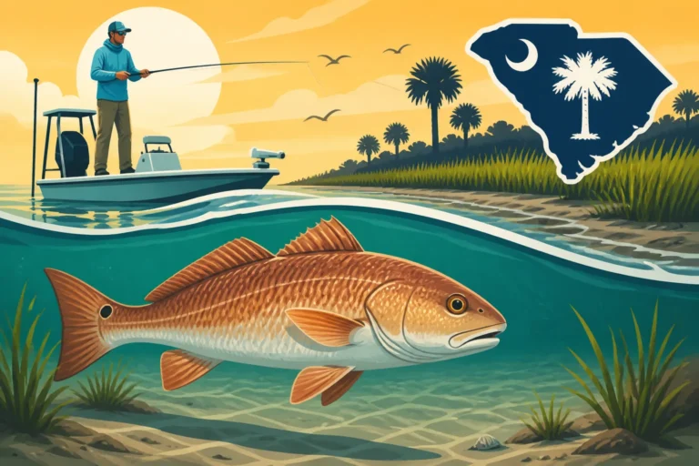 How to Catch Redfish on a Falling Tide