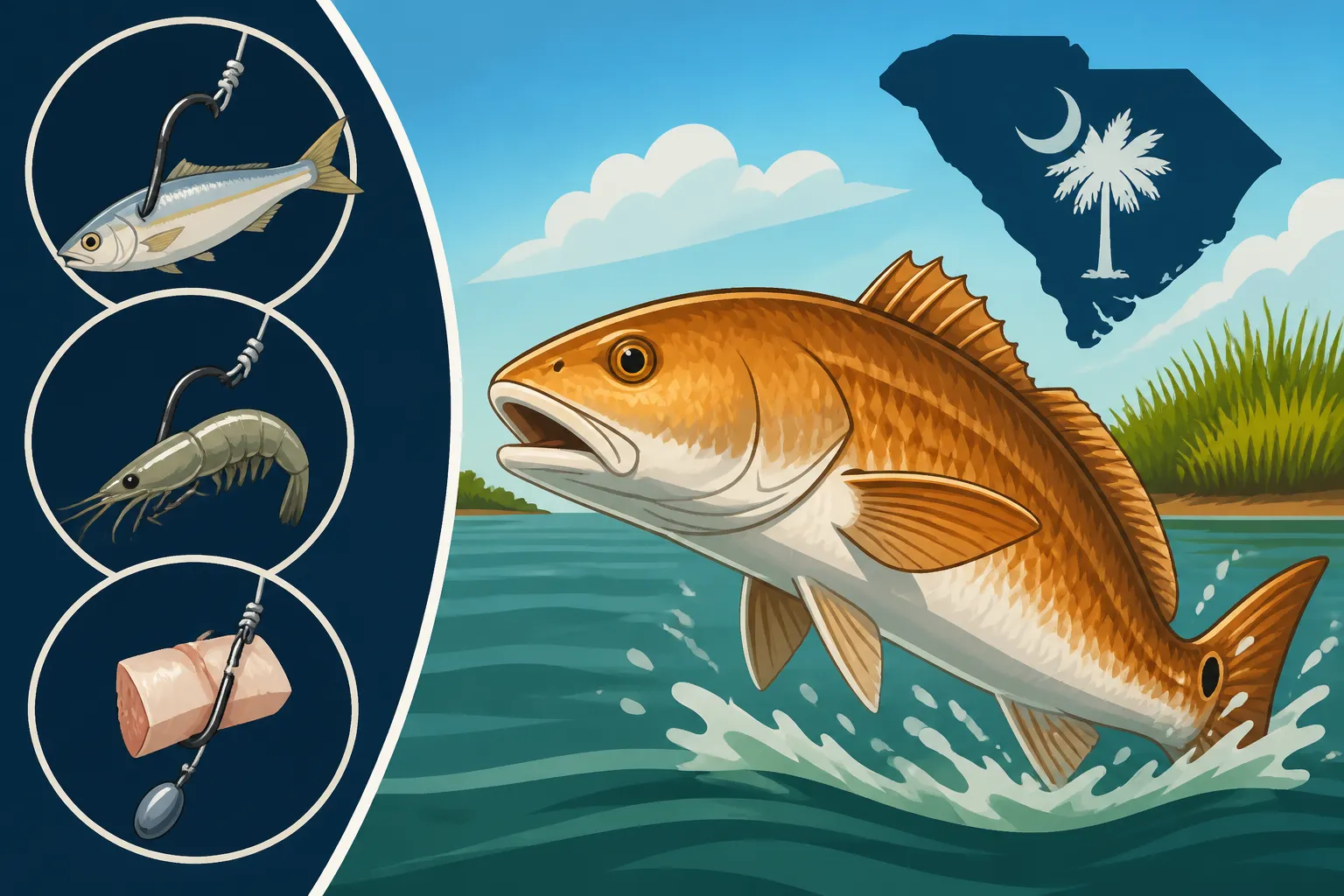 Live Bait Rigs for Inshore Redfish