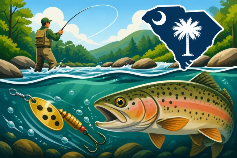 Spinner Techniques for Stocked Trout Streams