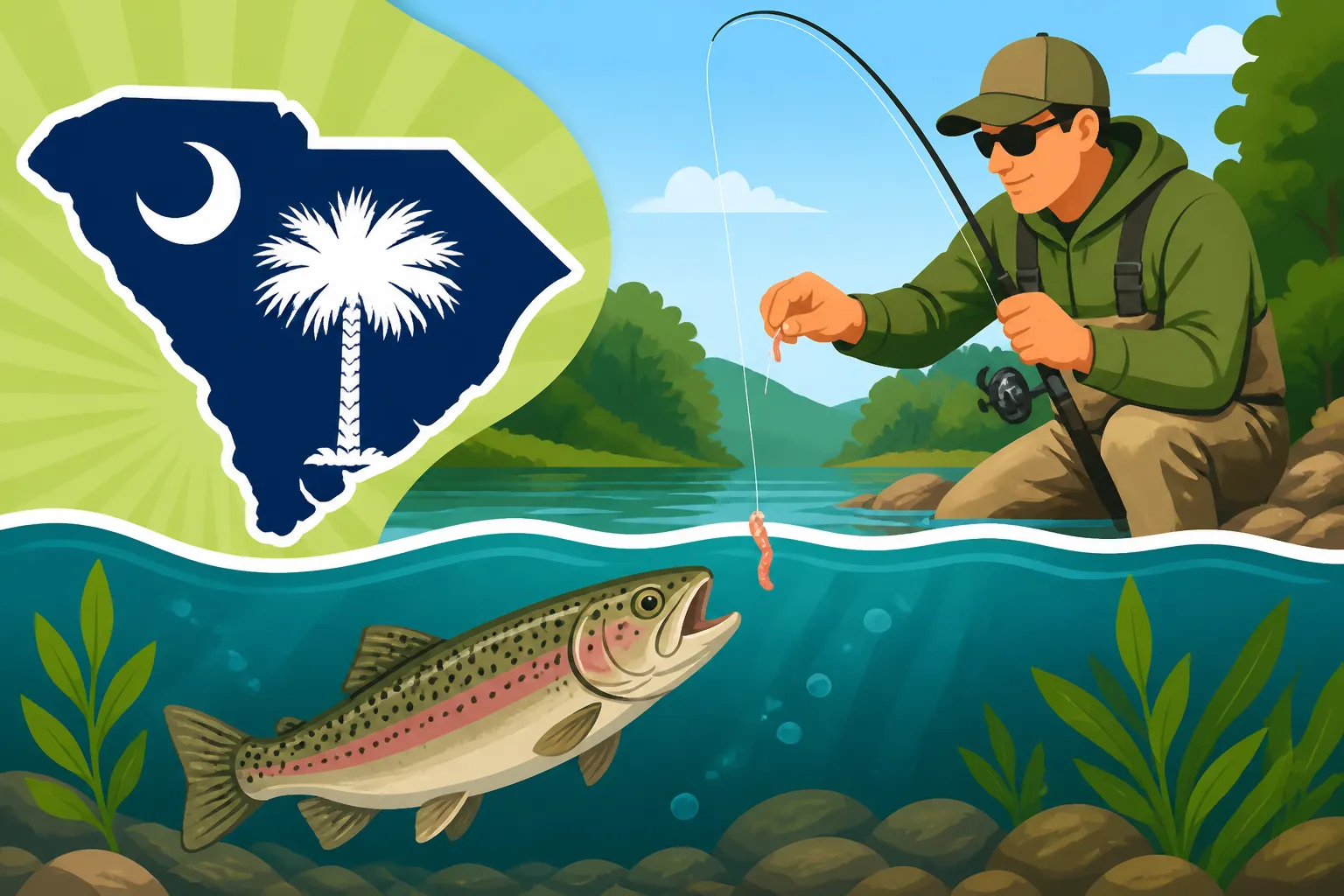 How to Fish Bait for Stocked Trout