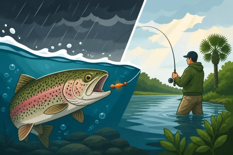 Do Stocked Trout Bite Better After Rain?
