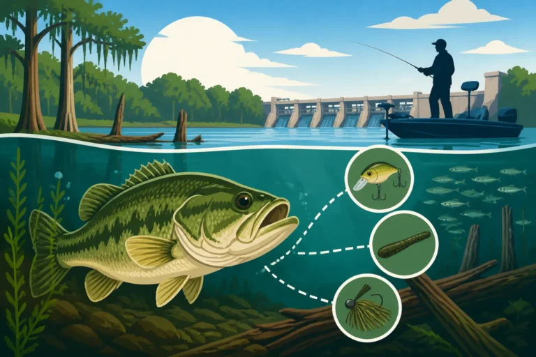 Post-Spawn Bass Patterns on South Carolina's Santee Cooper