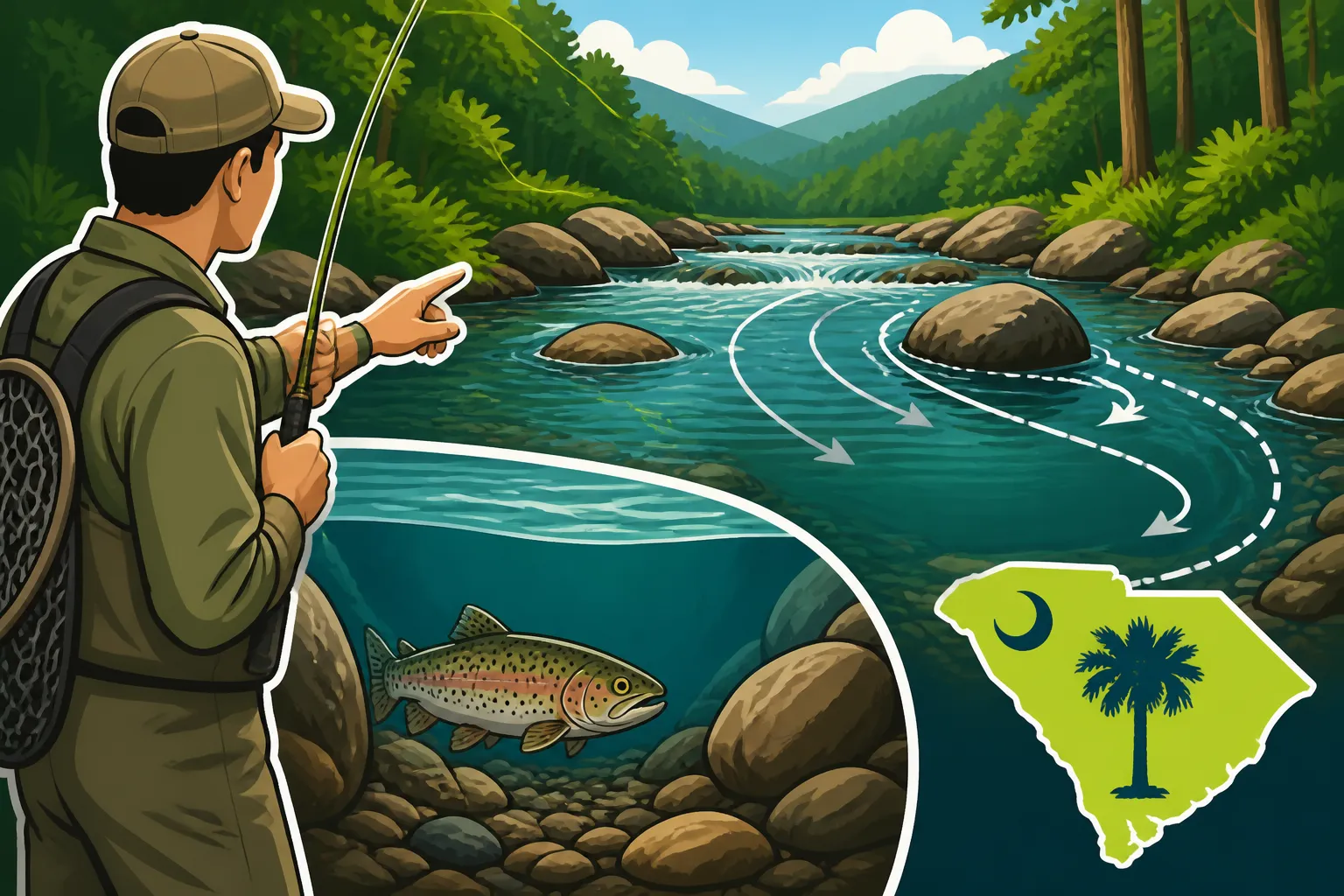 How to Read a Trout Stream for Beginners