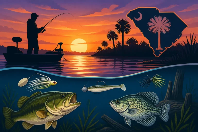 Dusk Fishing Techniques for Bass and Crappie