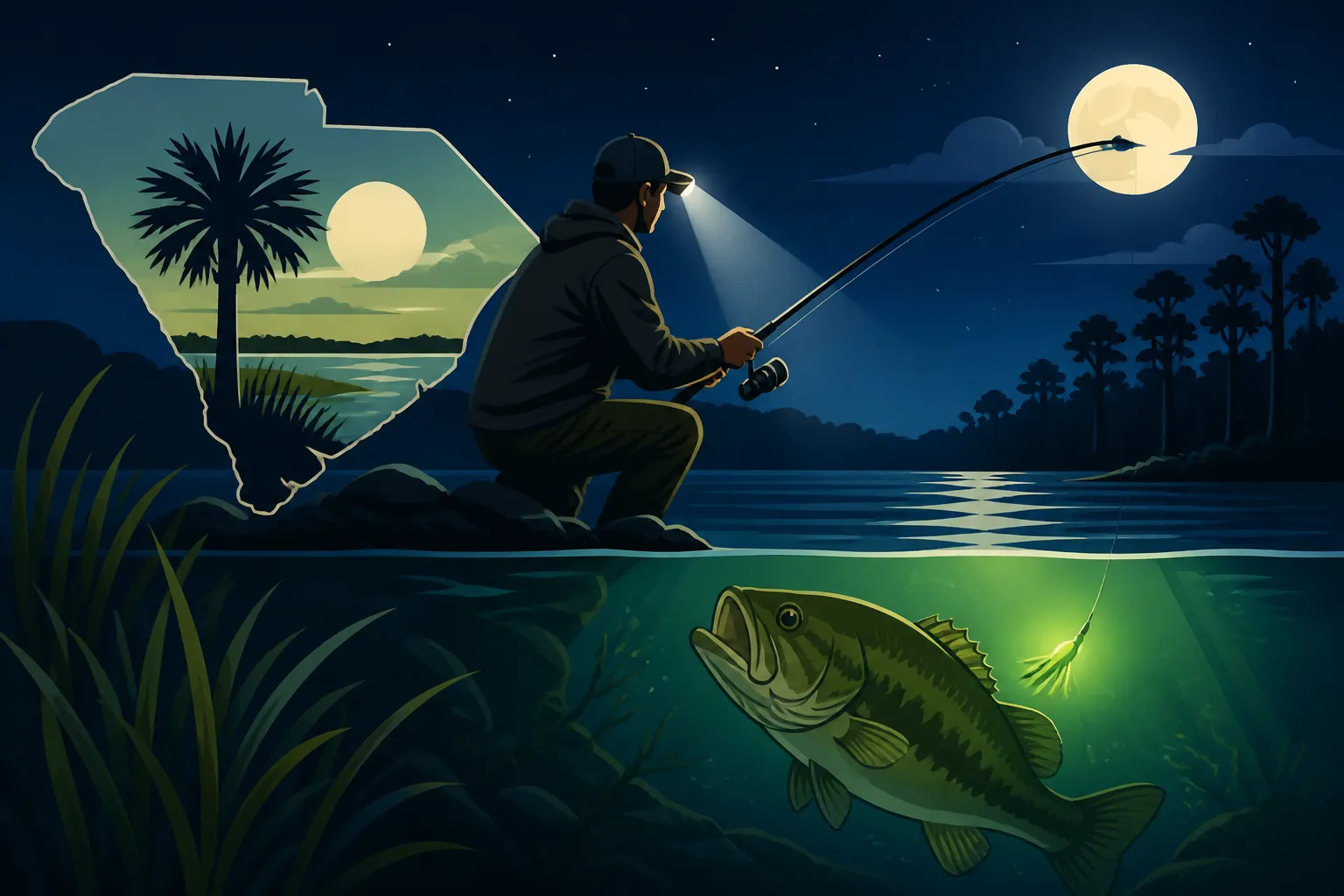 Night Fishing Techniques for Freshwater Anglers
