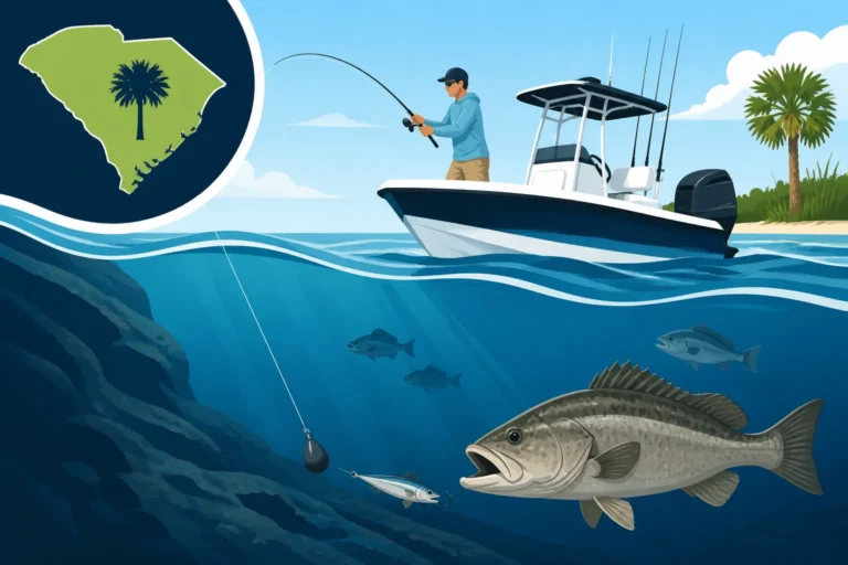 How to Fish Deep Water From a Boat