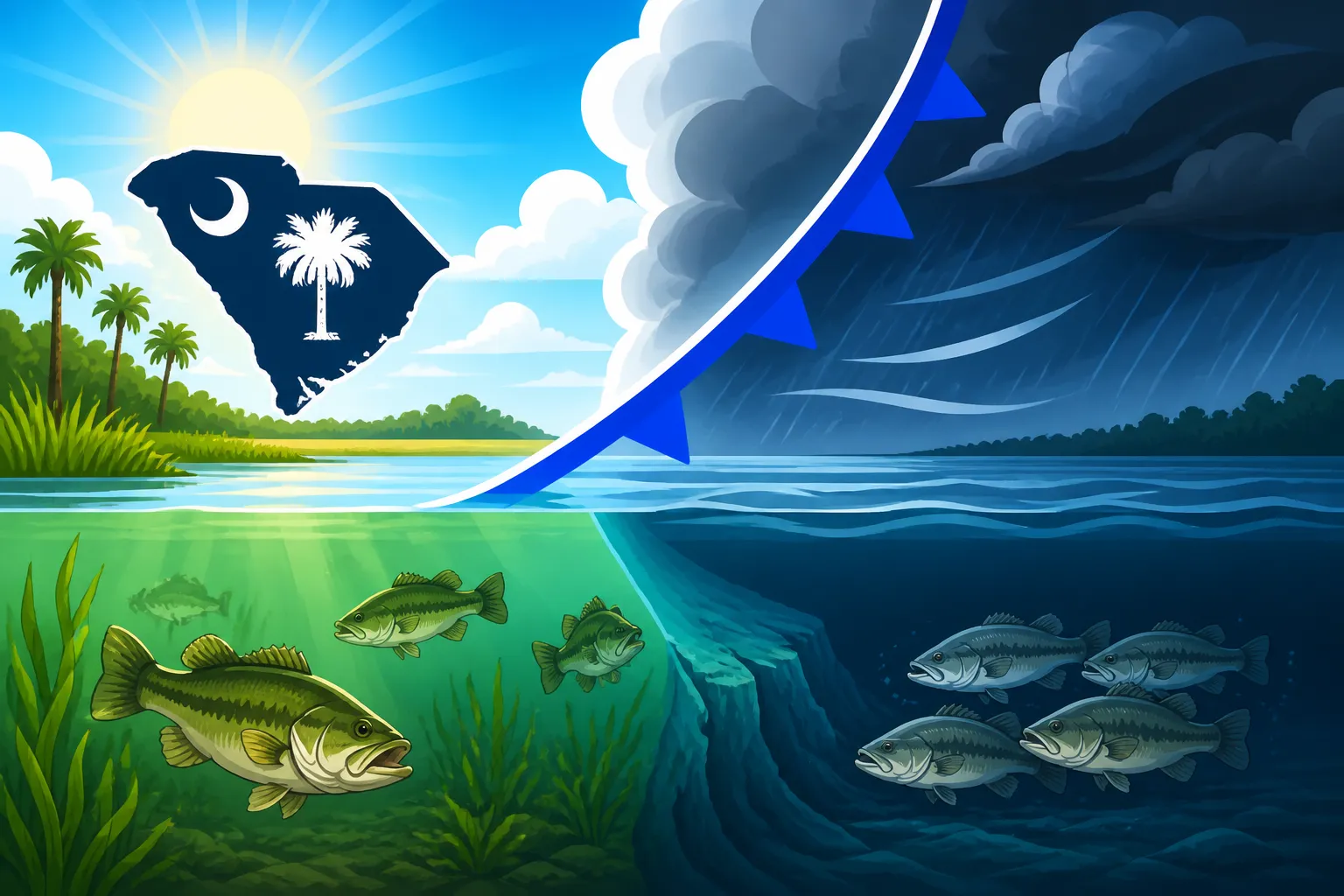 How Cold Fronts Affect Fish Behavior