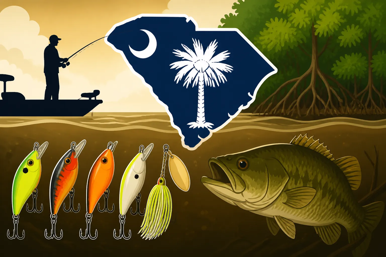 Lure Color Choices for Stained Water Fishing