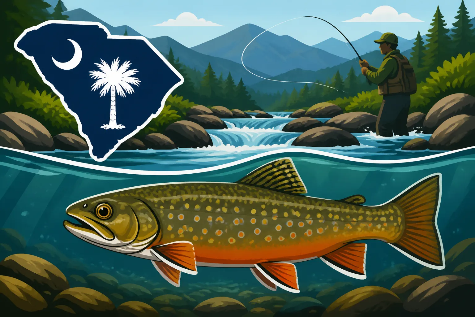 South Carolina's Native Brook Trout: A Blue Ridge Mountain Original