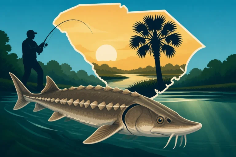South Carolina's Sturgeon: The State's Rarest River Giants