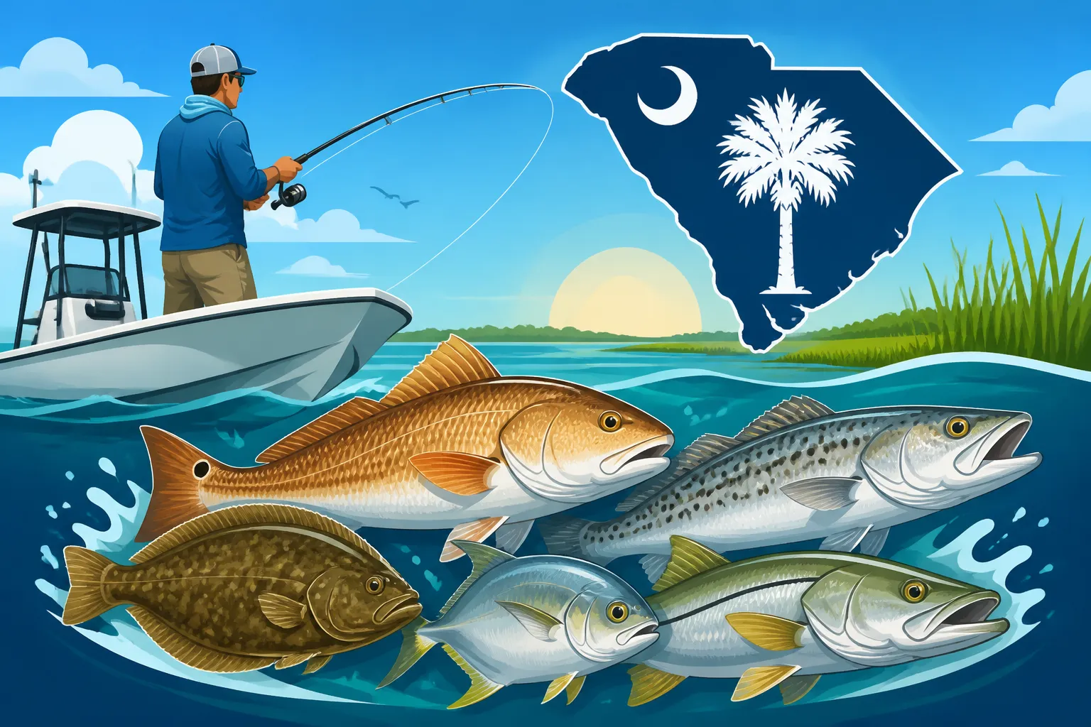 What Fish Can You Catch on a South Carolina Inshore Charter?