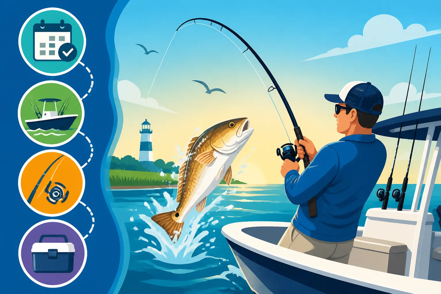 Planning a South Carolina Fishing Charter Trip Step by Step